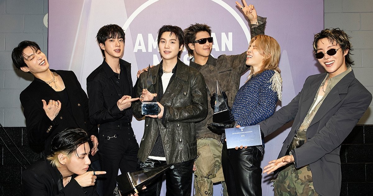 BTS arrasa en los American Music Awards 2026, ¡Gana artista del año!
