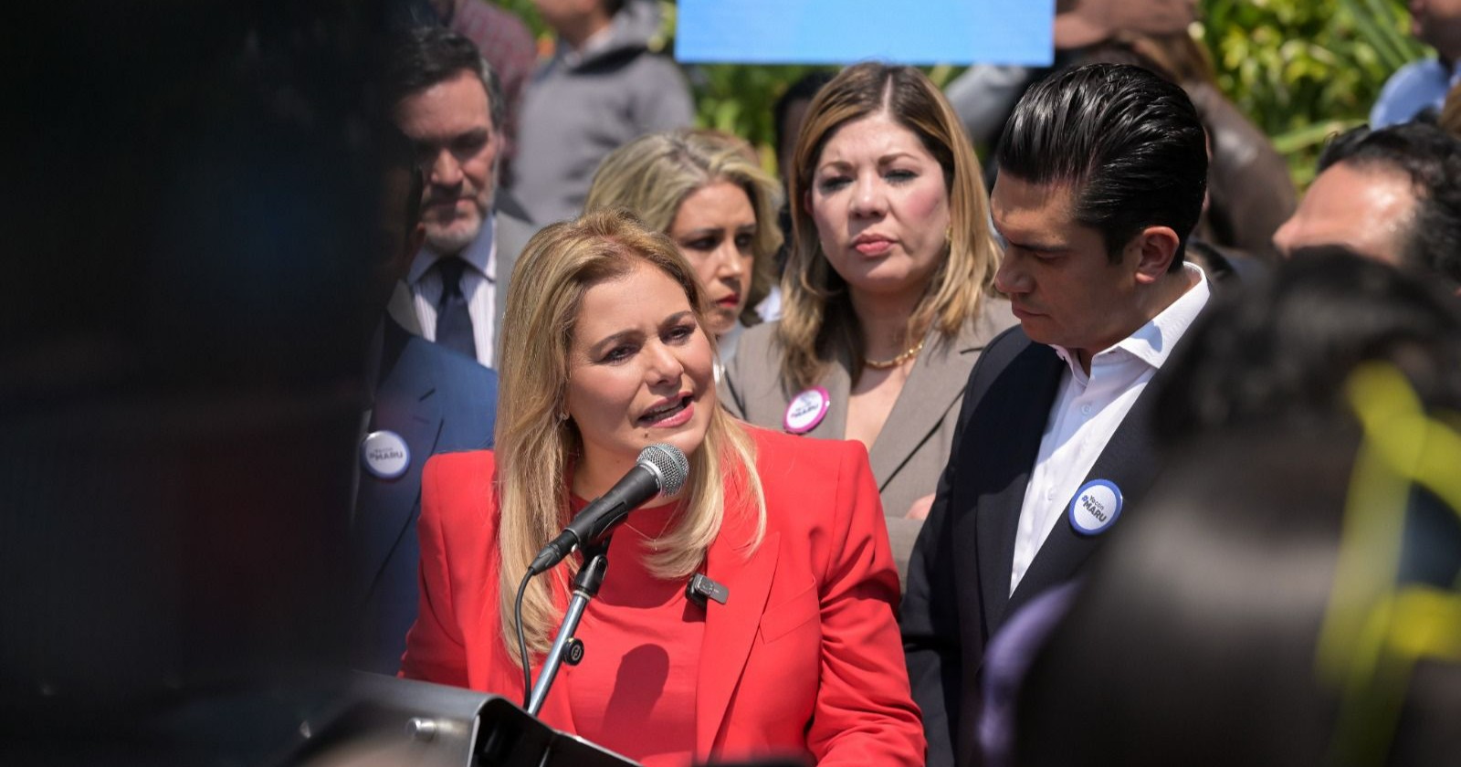 Maru Campos comparece ante la FGR y acusa persecución política