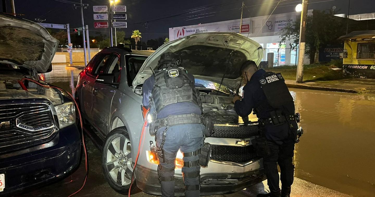Brindan apoyo a familias durante tormenta en Piedras Negras