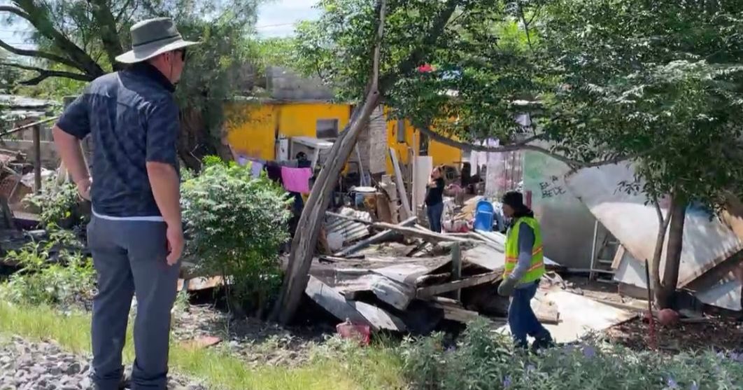 Ferromex inicia retiro de cercas para levantar muro junto a las vías en Piedras Negras