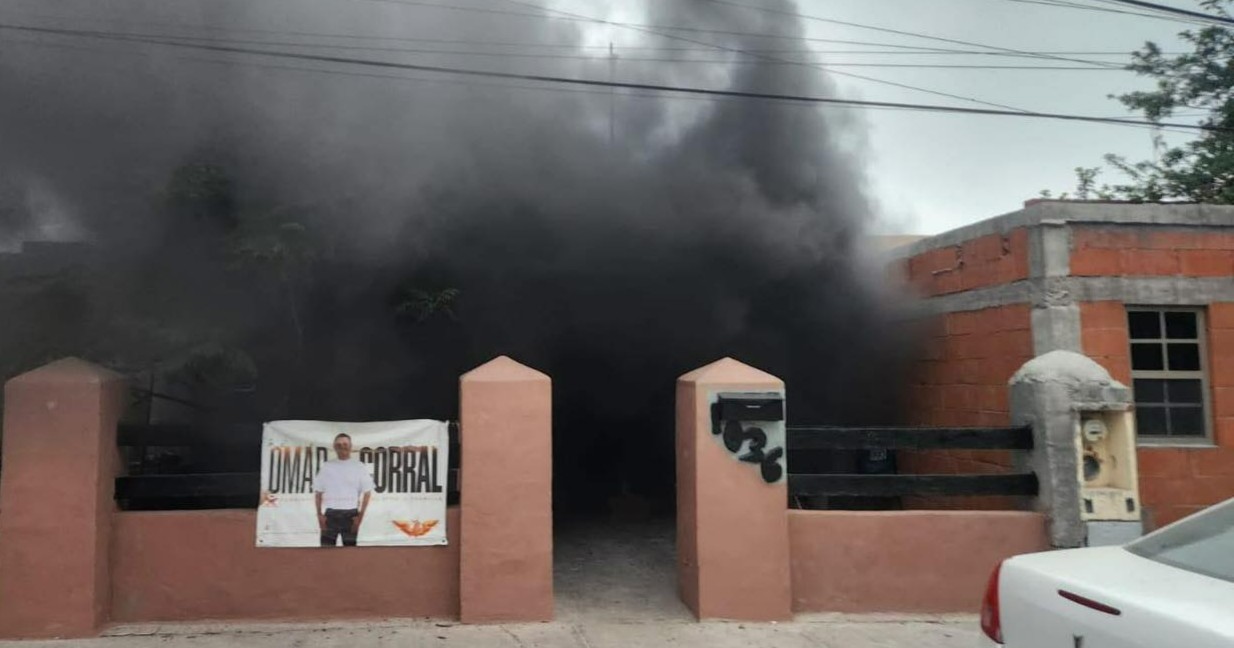 Incendio en vivienda de Nava moviliza a cuerpos de emergencia