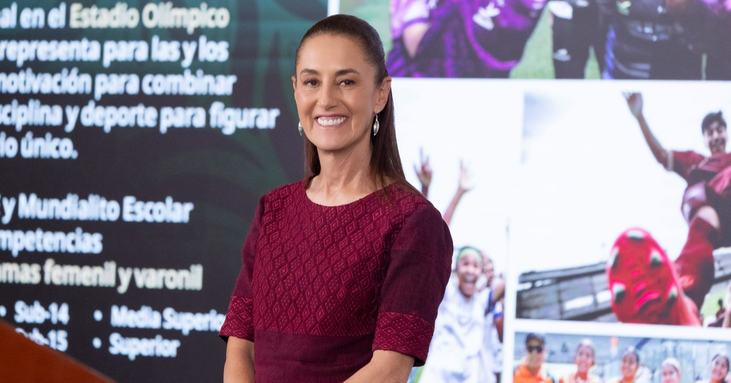 Presidenta Sheinbaum impulsa el deporte con el ‘Mundial Social 2026’ 