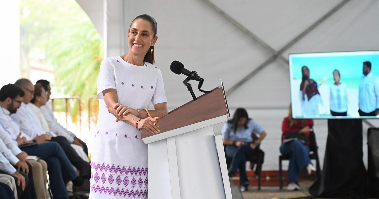Presidenta Claudia Sheinbaum anuncia decreto para fomentar el ecoturismo en Mahahual
