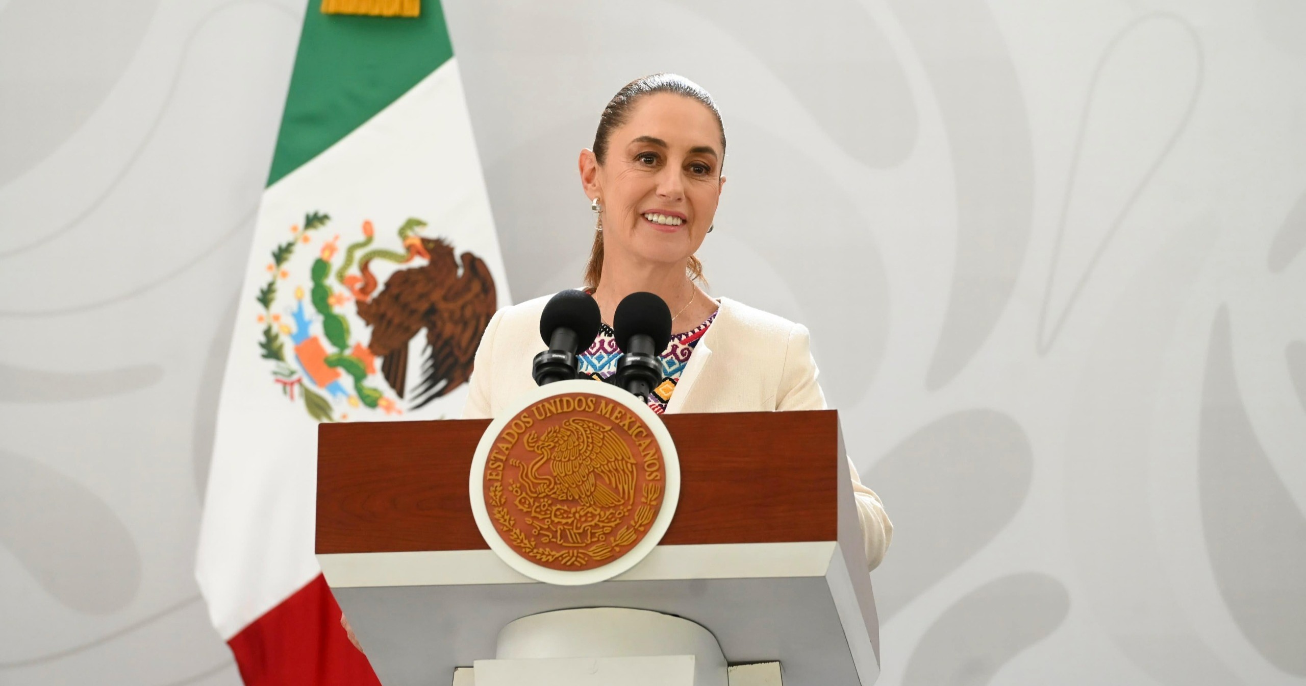 Presidenta Sheinbaum asegura seguridad durante visita internacional