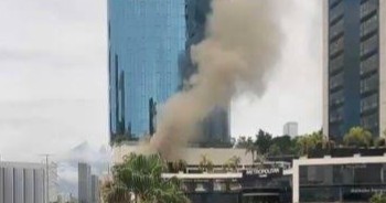 Desalojan a 350 personas por incendio en restaurante de Nuevo León