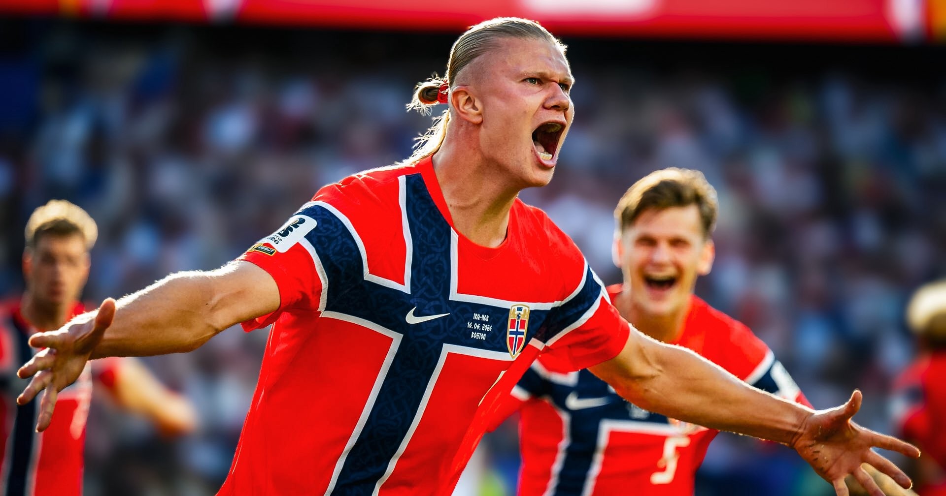 Haaland lidera el regreso de Noruega al Mundial con goleada sobre Irak