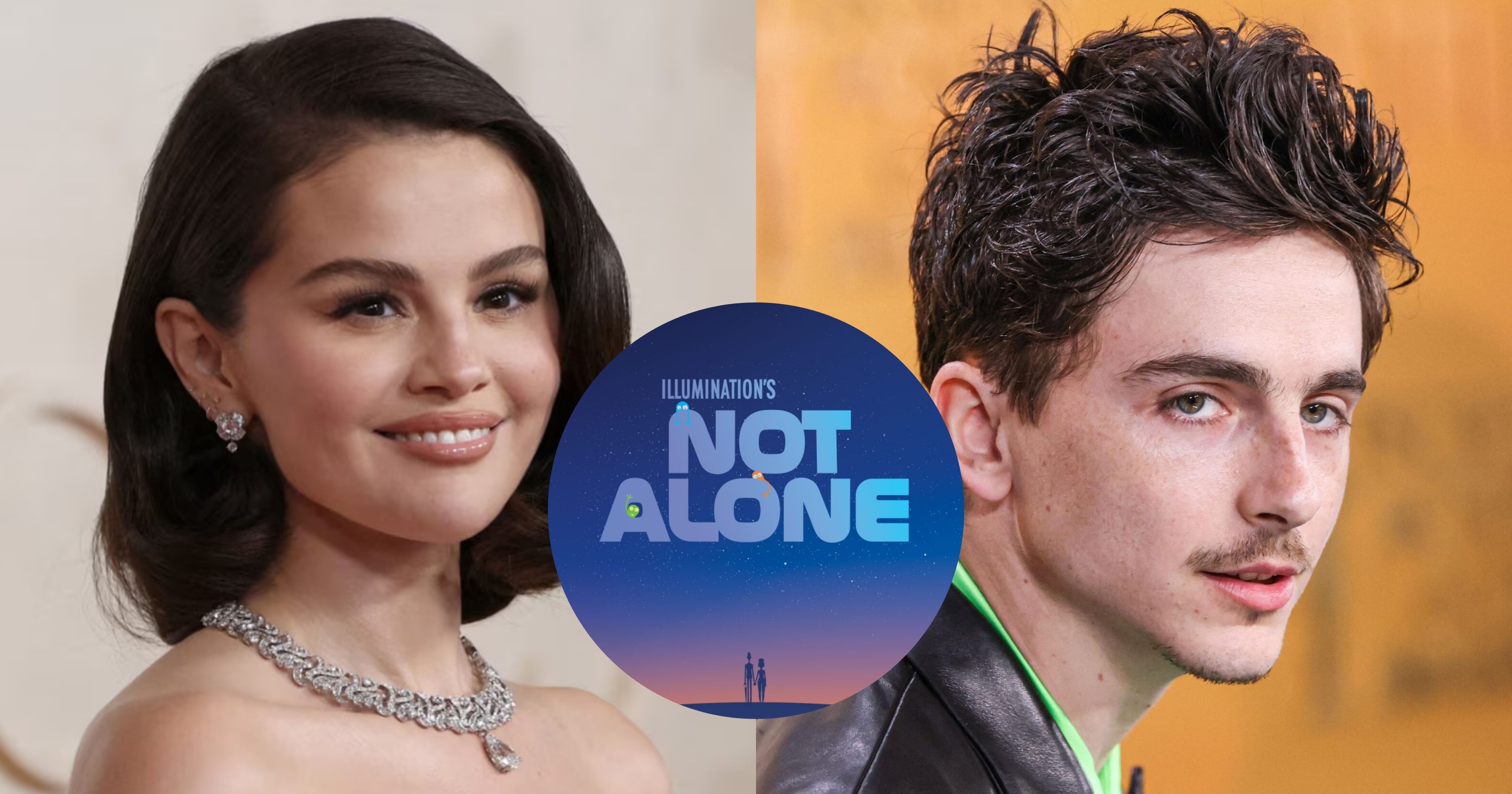 ¡Es oficial! Selena Gómez y Timothée Chalamet juntos en nueva película animada
