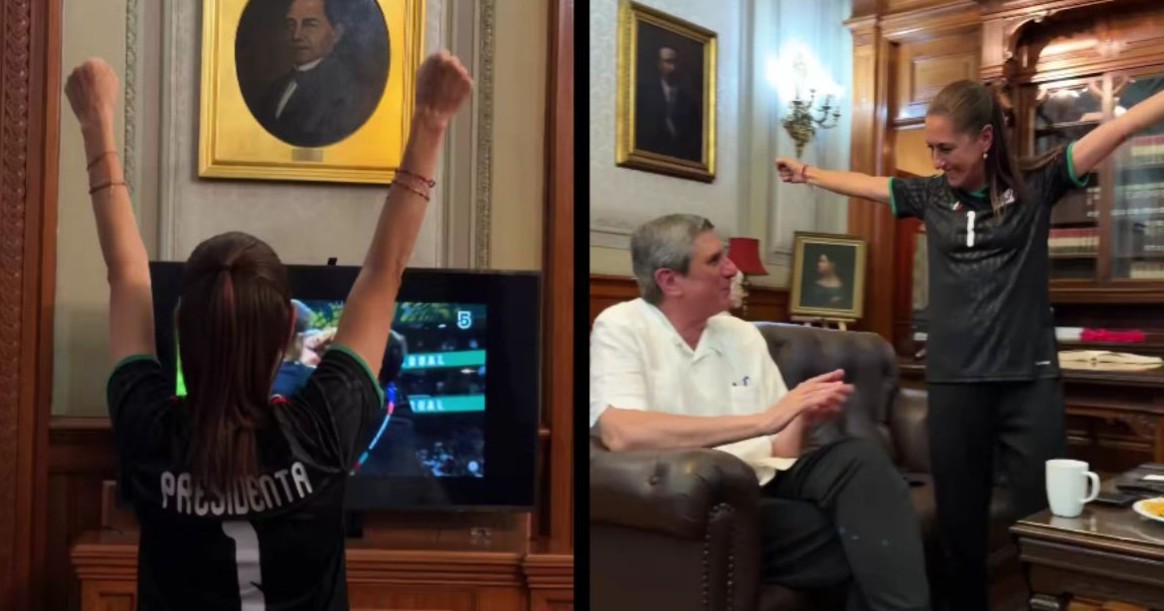 Presidenta Claudia Sheinbaum felicita a la Selección tras triunfo ante Chequia