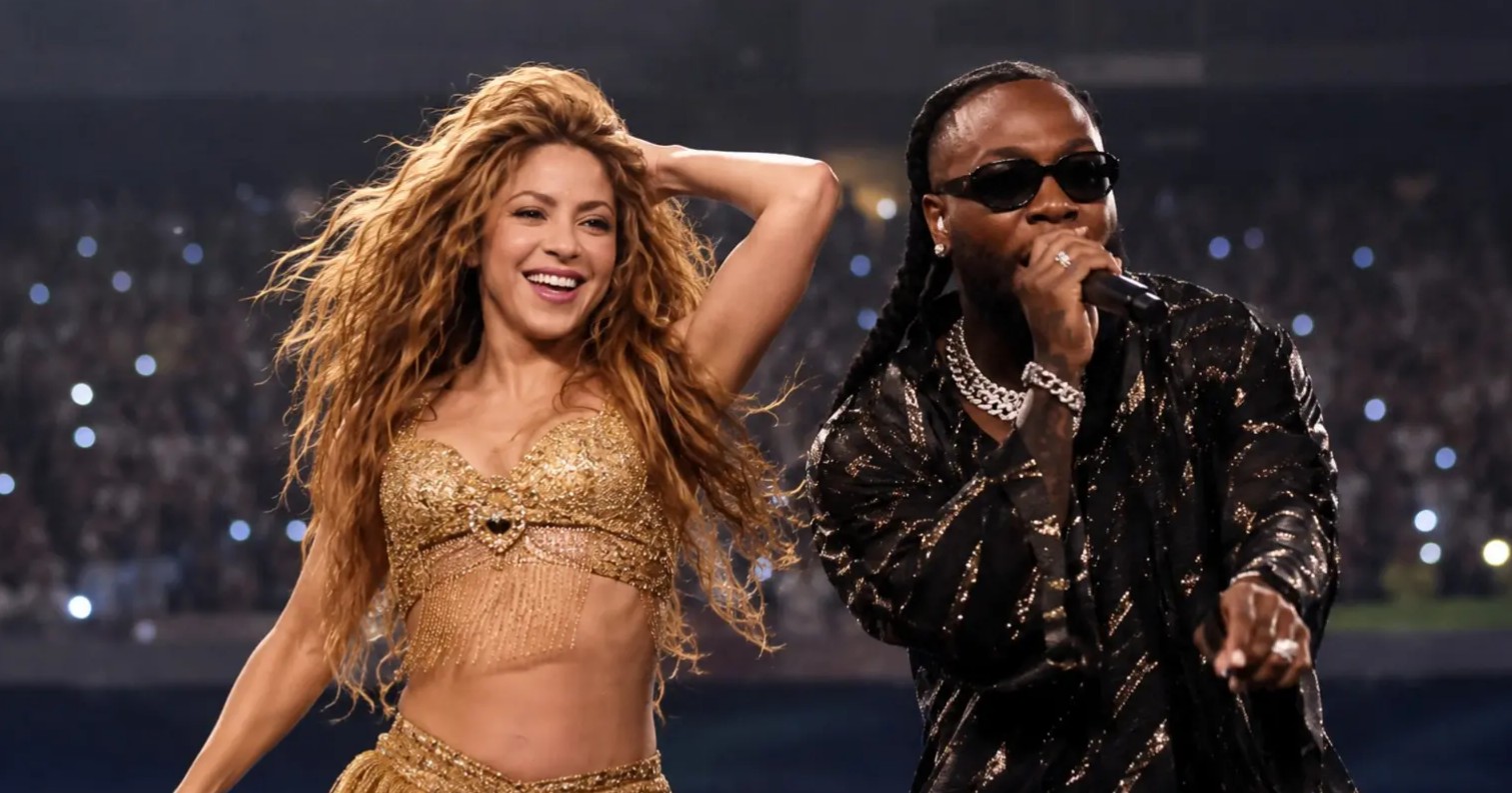 Shakira y Burna Boy rompen récord mundialista con 'Dai Dai'
