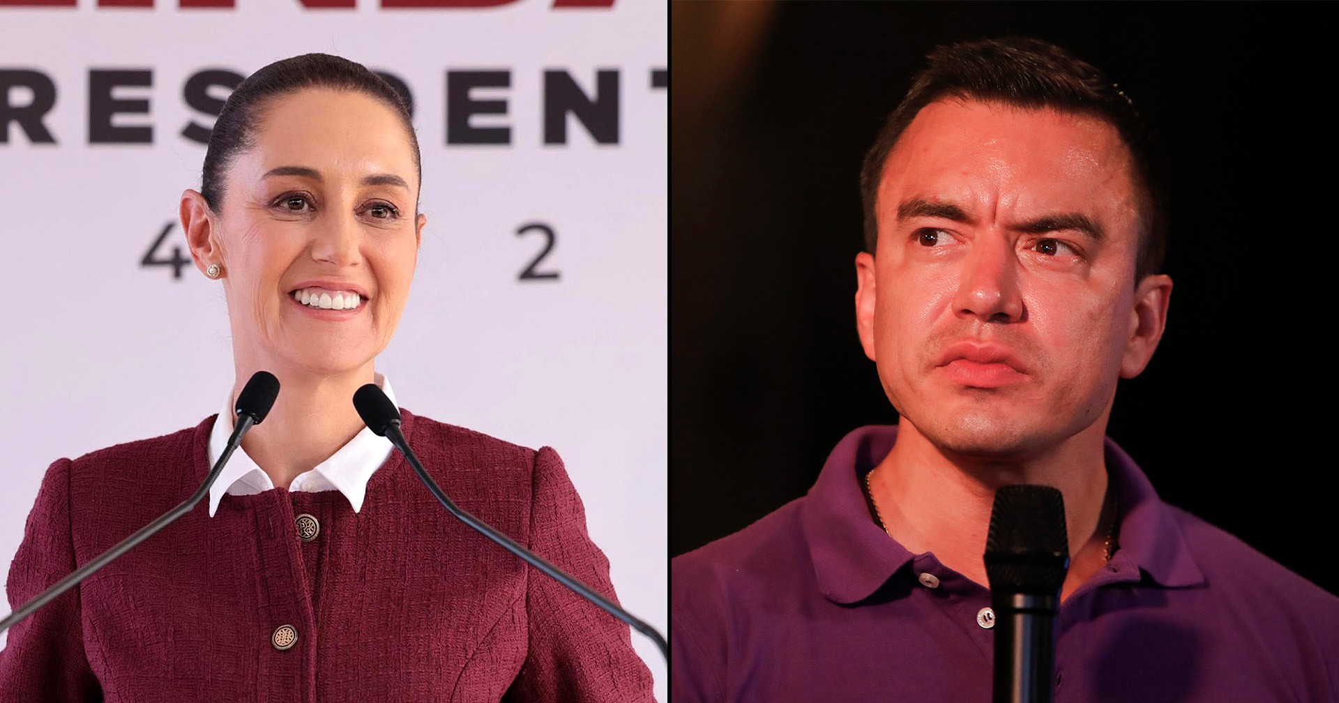 Gobierno de México indica posible reconciliación con ecuador; Daniel Noboa se muestra a favor
