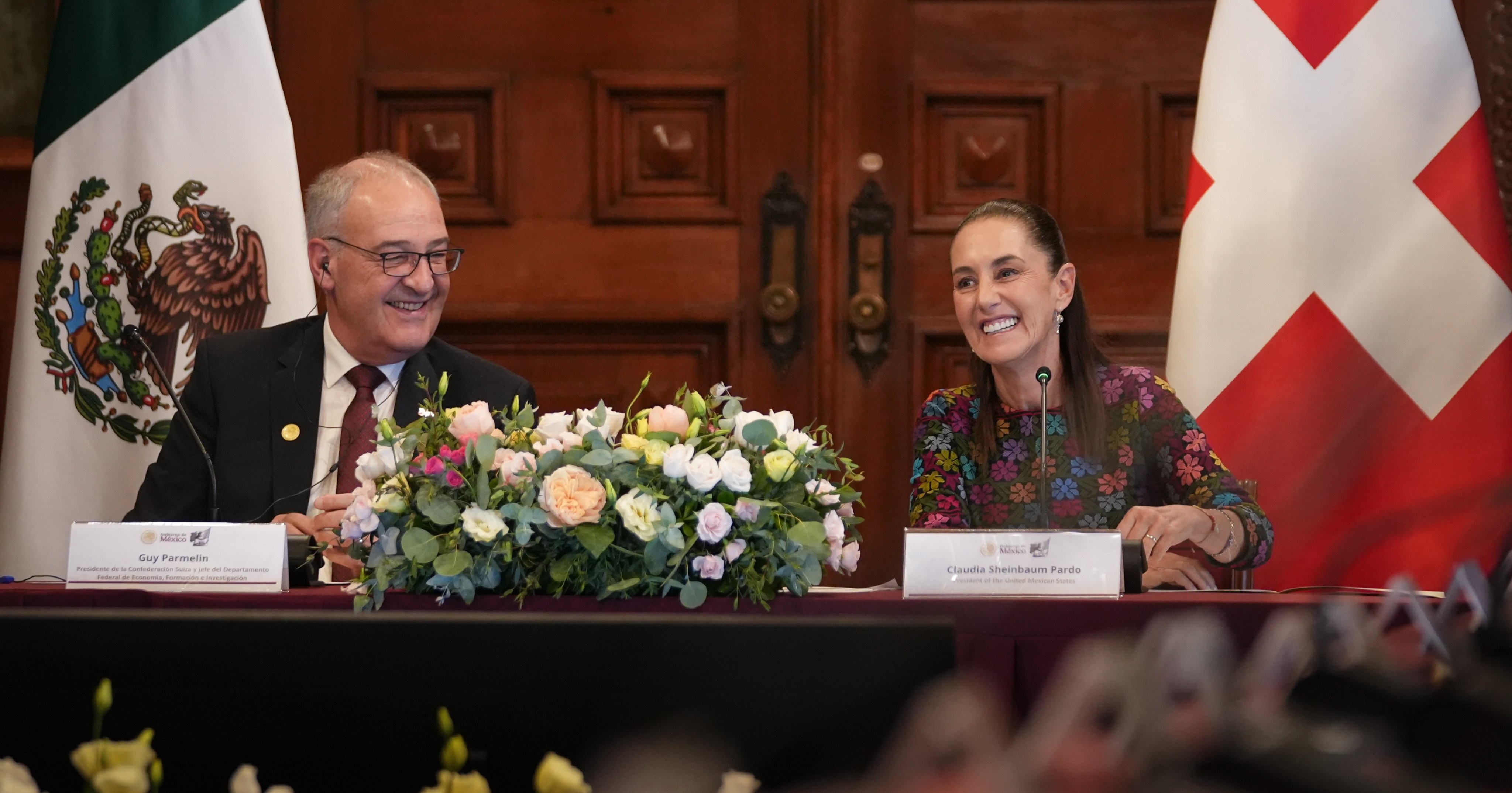 México y Suiza acuerdan impulsar tratado comercial e inversiones