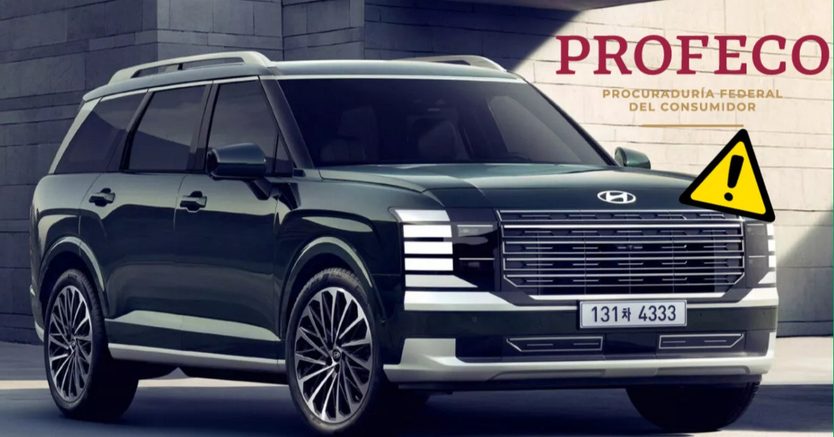 Profeco llama a revisión vehículos Hyundai Palisade Híbrida 2026