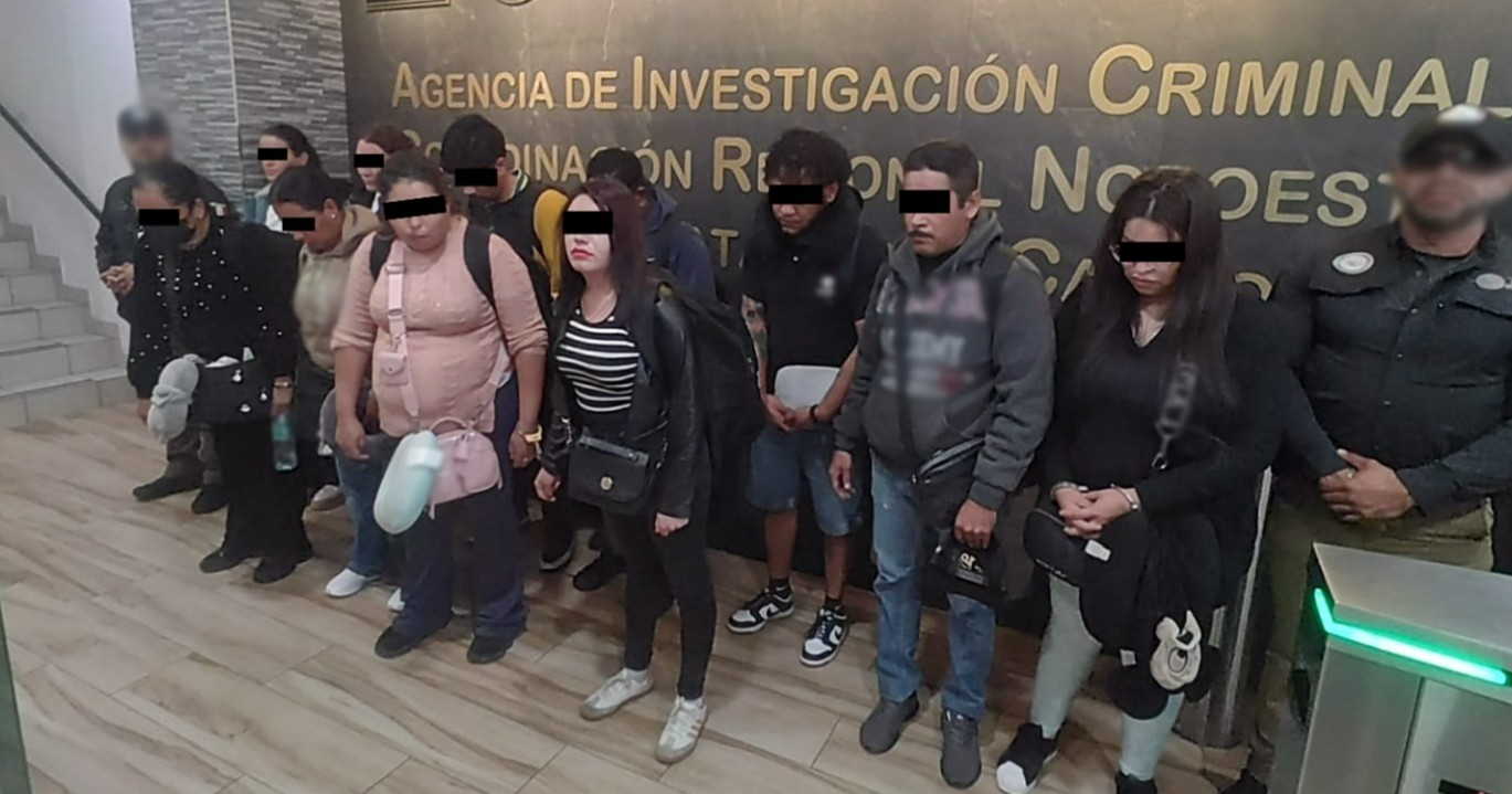 Autoridades federales aseguran 165 kilos de droga en el Aeropuerto de Tijuana y detienen a 11 personas