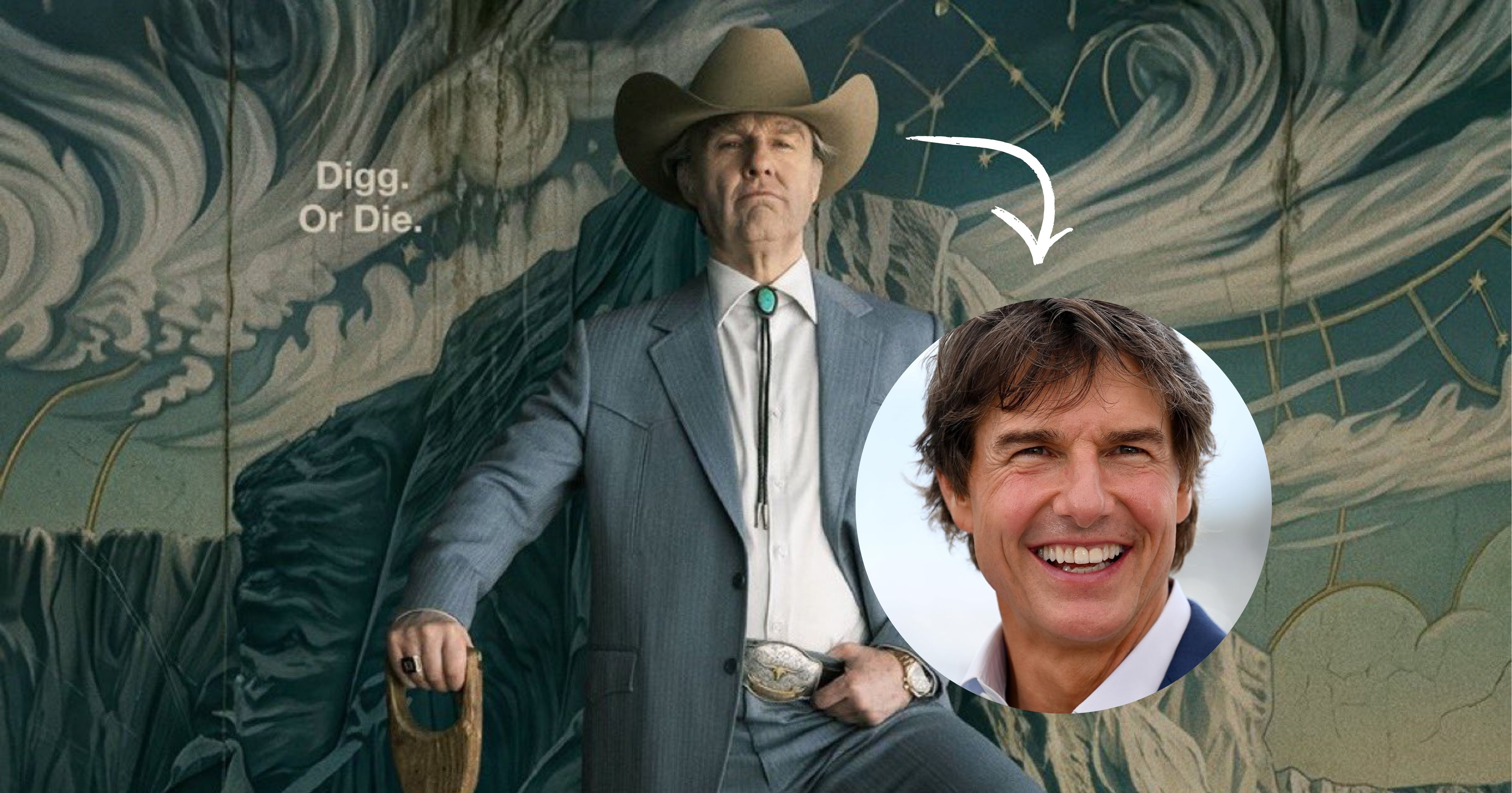 Tom Cruise luce irreconocible en 'Digger', la nueva comedia de Iñárritu