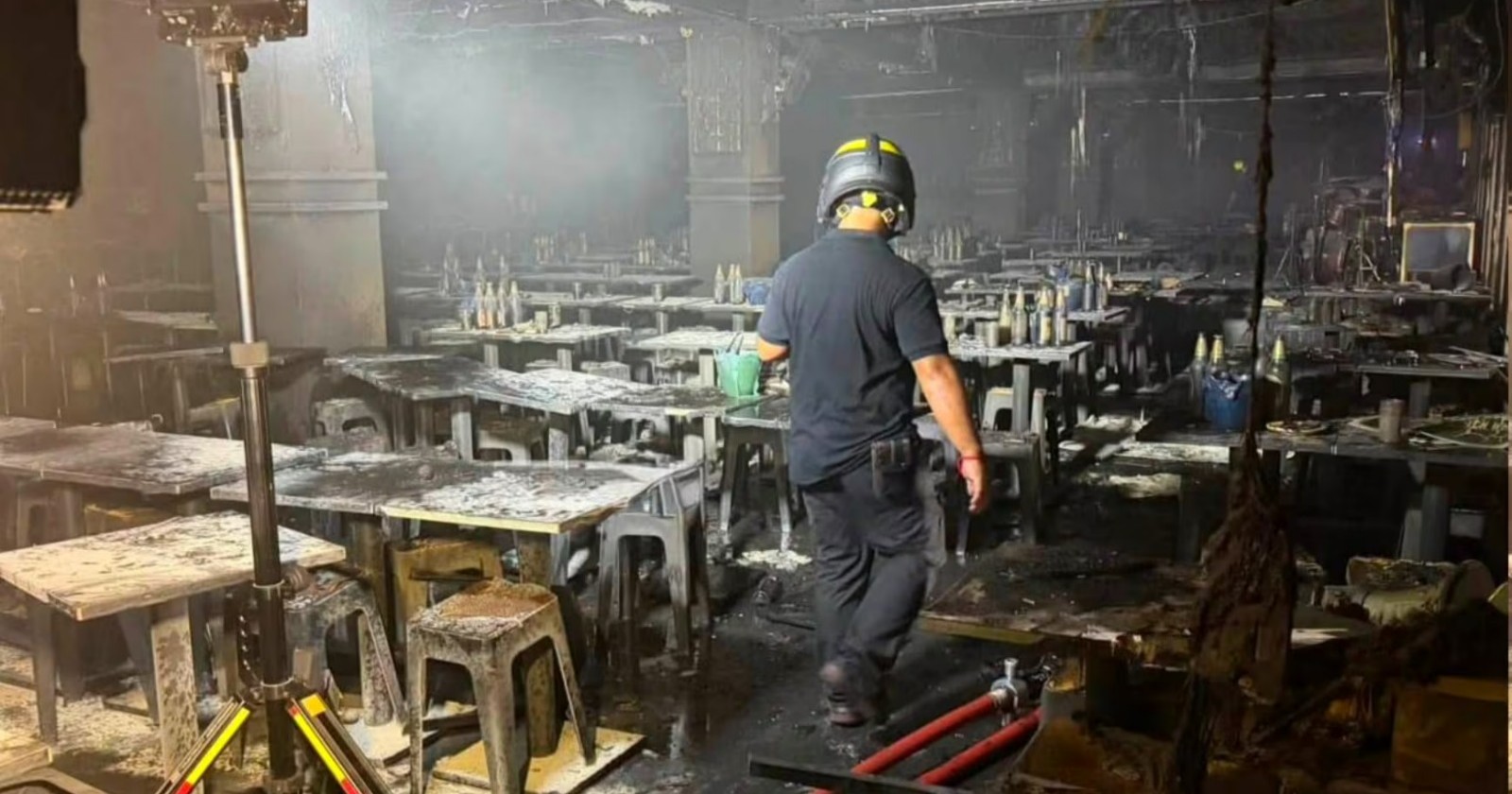 Incendio en bar de Bangkok deja 27 muertos y varios heridos
