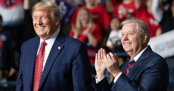 Donald Trump lamenta el fallecimiento del senador Lindsey Graham
