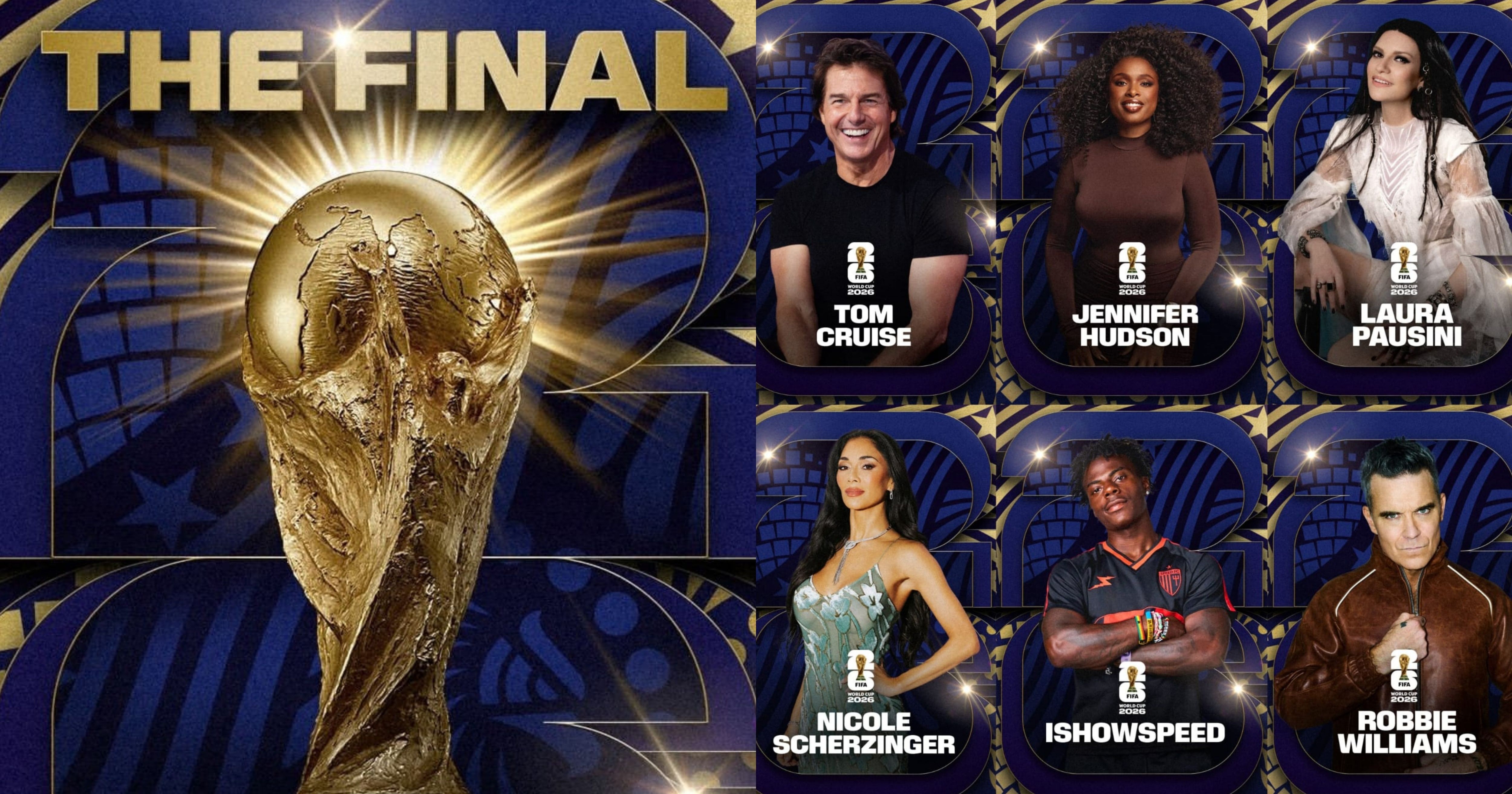 ¡Confirmado! Tom Cruise y Robbie Williams en la clausura de la jornada de fútbol internacional