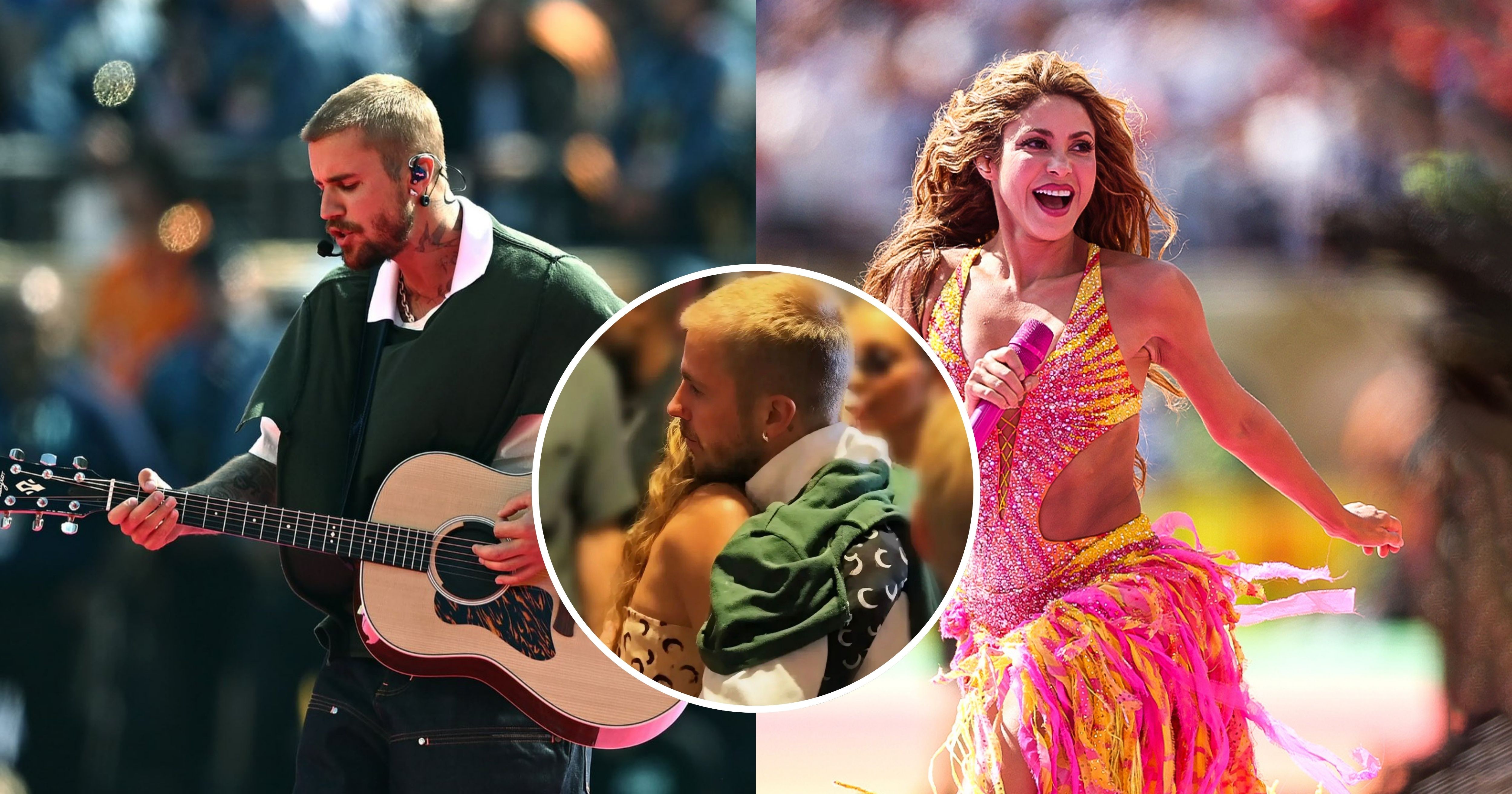 Justin Bieber invita a Shakira a celebrar tras el show de medio tiempo