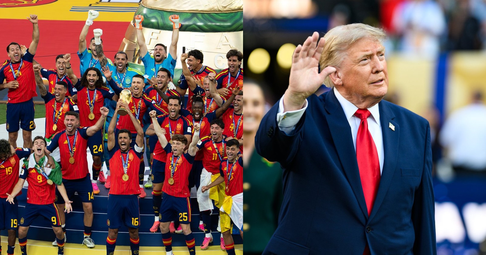 Donald Trump afirma que no existe tensión con España
