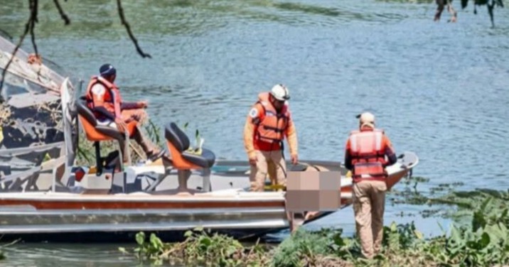 Encuentran cuerpo de pescador arrastrado por el río Bravo