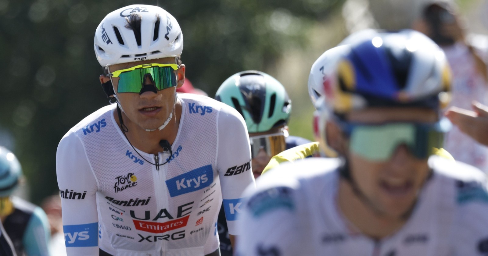 Isaac del Toro mantiene el podio del Tour de Francia y afronta la prueba clave en Alpe d´Huez