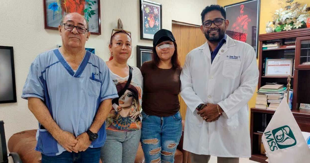 Médicos del IMSS en Veracruz reconstruyen rostro a joven con heridas graves tras accidente en motocicleta