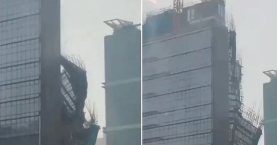 Colapsa edificio en China tras paso del tifón Hongxia