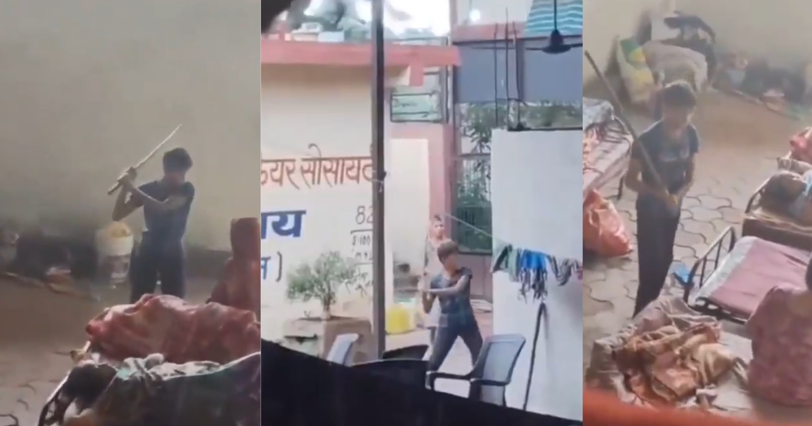 Joven protagoniza violento ataque en asilo de ancianos en la India