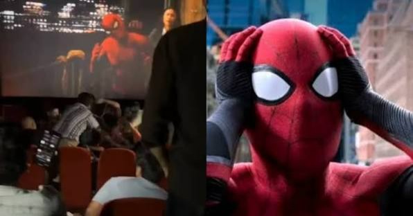 Desata hombre riña en cine tras revelar spoilers de Spider-Man