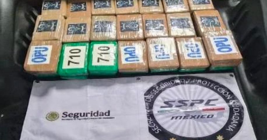 Aseguran más de 200 kilos de cocaína en Tlalpan