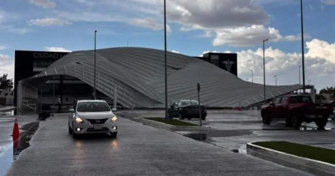 UAD suspende actividades tras desplome del Lobo Dome por lluvias