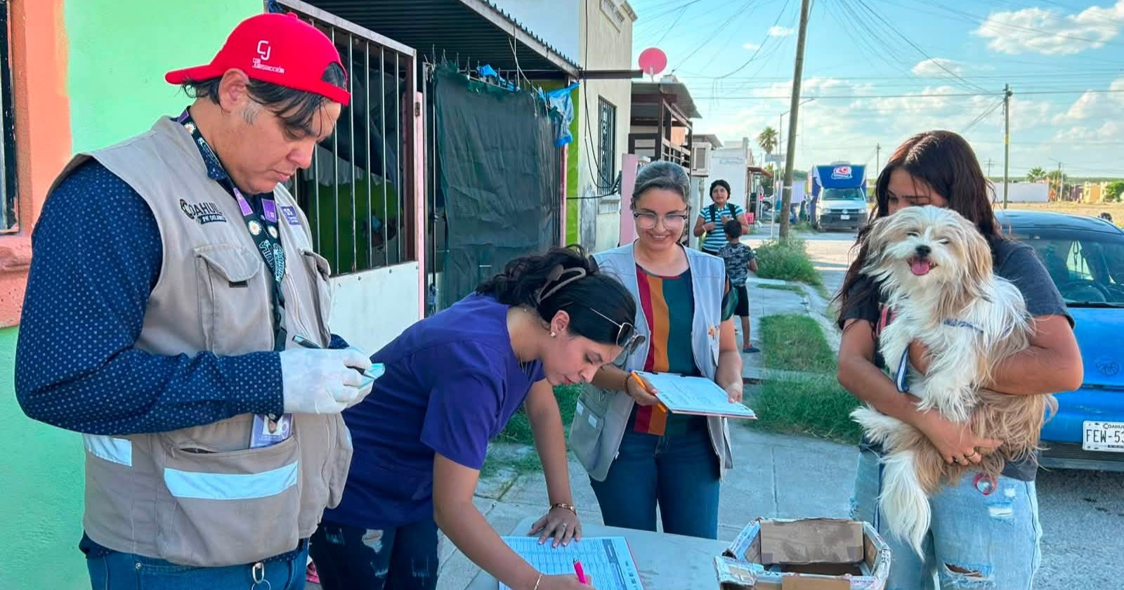Brigada Integral para Mascotas realiza jornada gratuita de salud en Sabinas