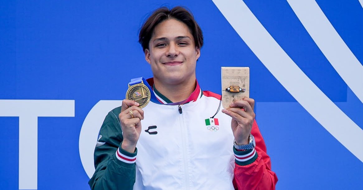 Osmar Olvera conquista el triplete de oro en Santo Domingo 2026 y fija su mirada en Los Ángeles 2028