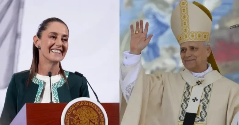 Presidenta Sheinbaum afirma que el papa León XIV tiene interés en visitar México