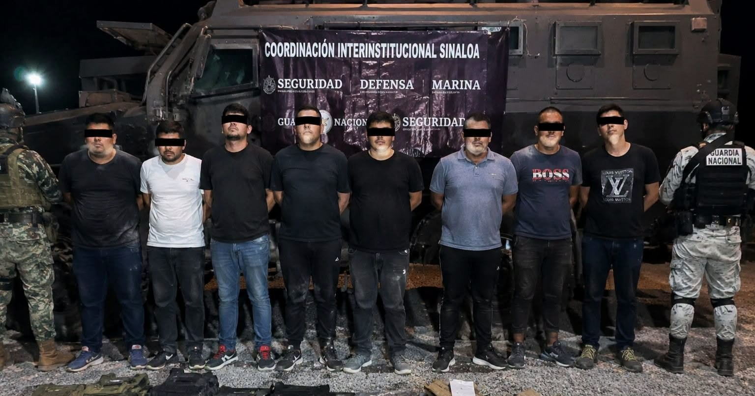  Atacan a balazos a la Guardia Nacional en Los Mochis; hay ocho detenidos