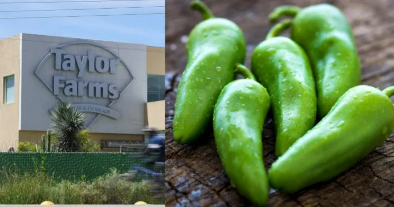 Retira Taylor Farms productos con jalapeños por posible salmonela