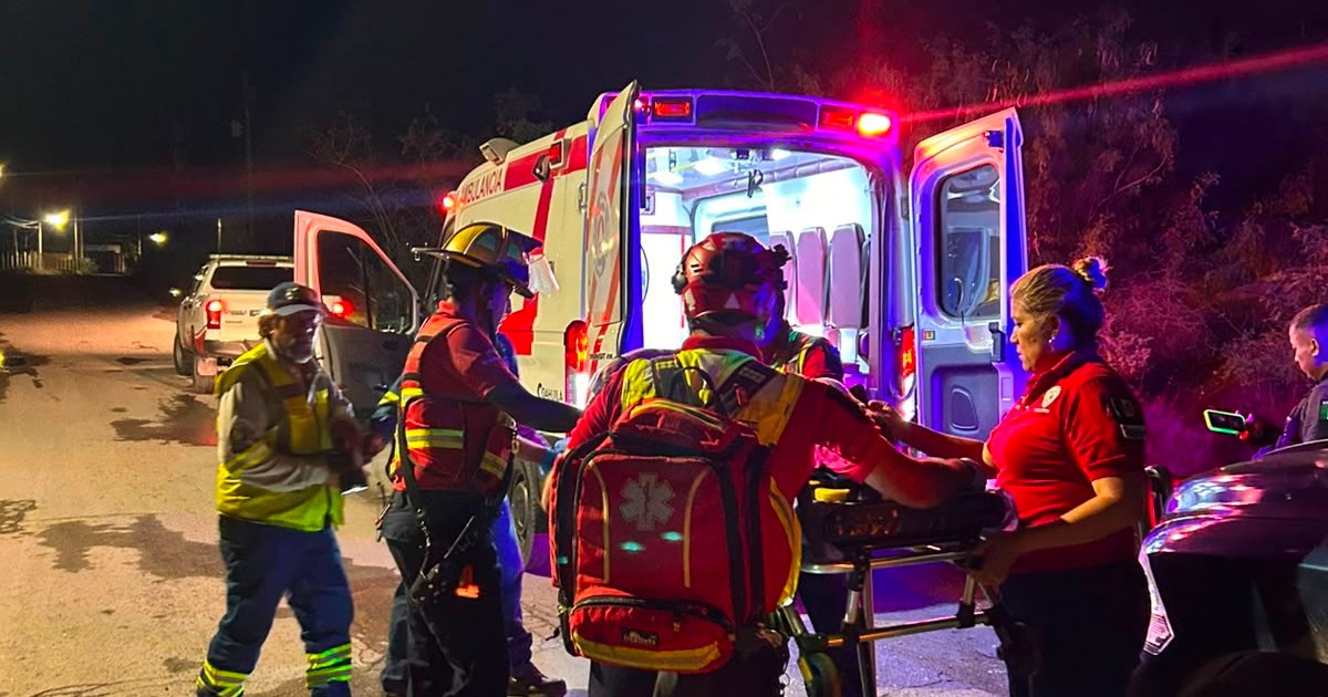 Joven resulta gravemente herida tras ser arrollada por el tren en Ramos Arizpe
