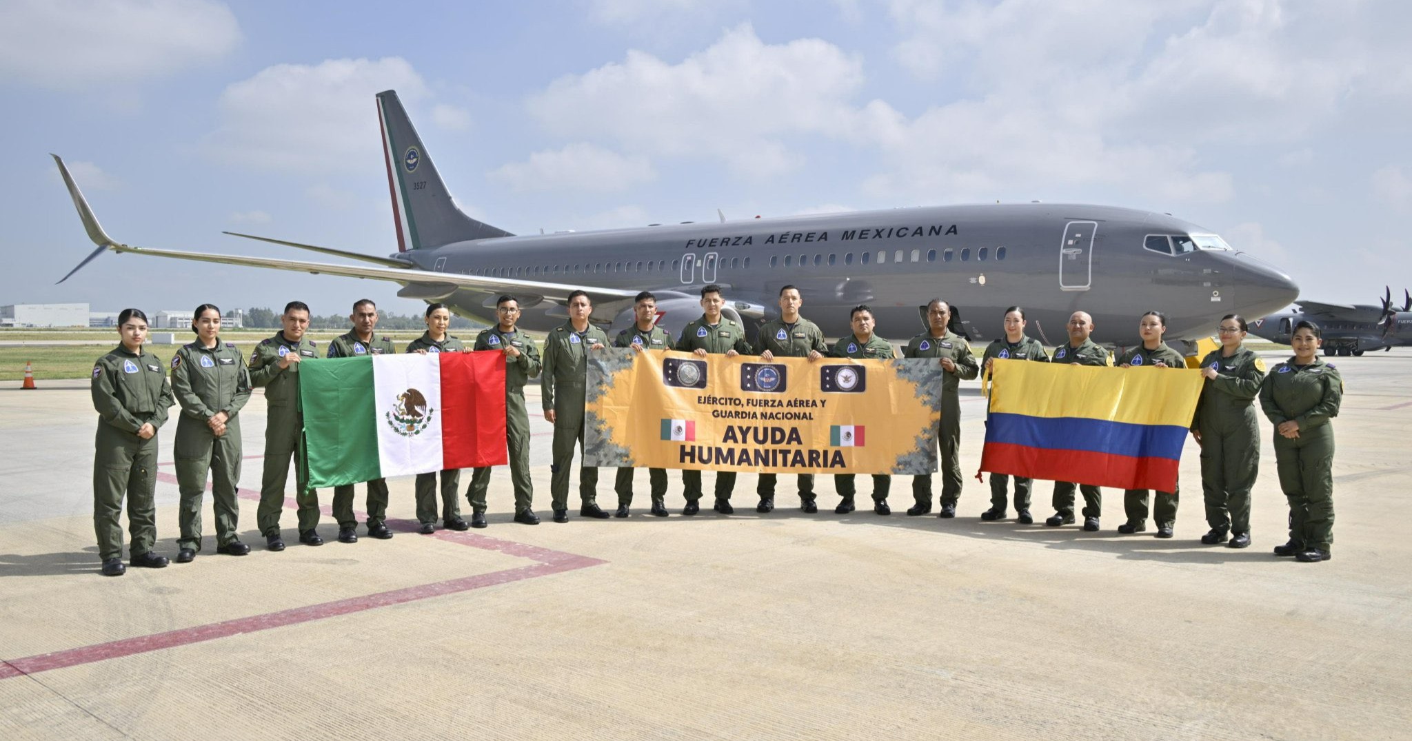 México envía 58.5 toneladas de ayuda a Colombia tras terremoto