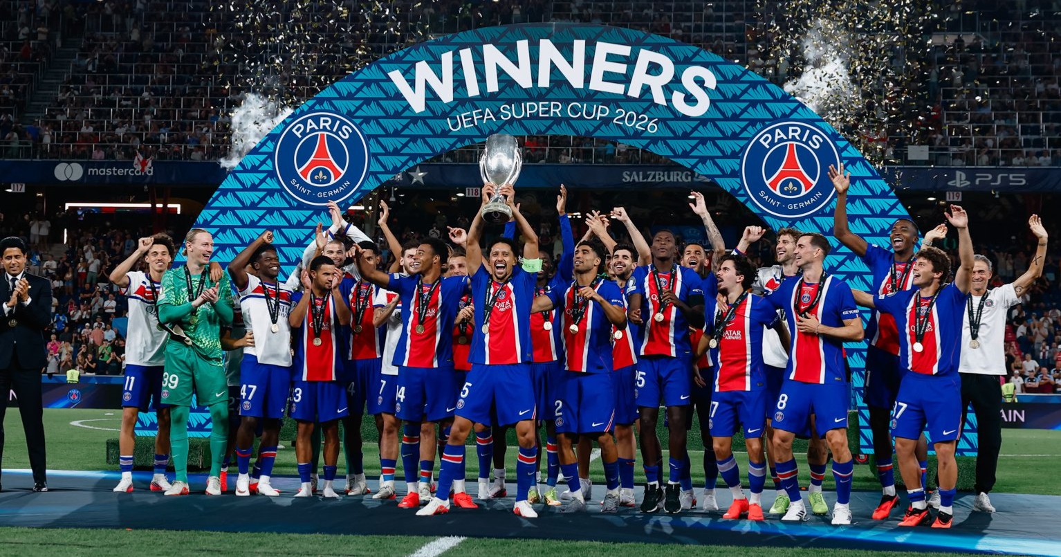 ¡Imparables!; PSG se proclama campeón de la Supercopa de Europa tras vencer al Aston Villa