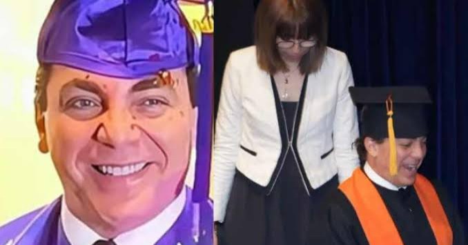 Cristian Castro celebra su graduación de preparatoria a los 51 años