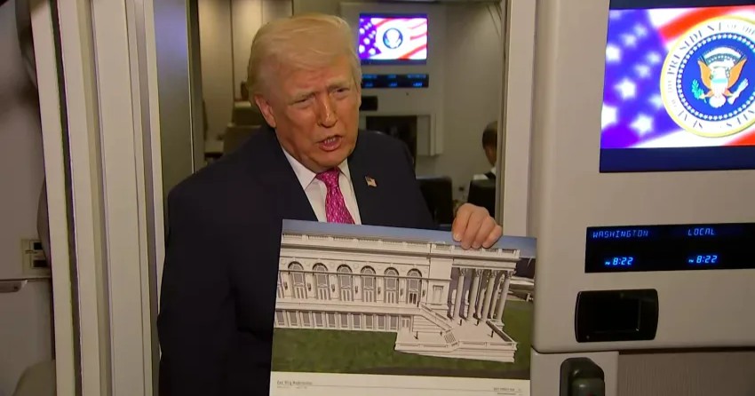 Washington busca continuar construcción del salón de baile