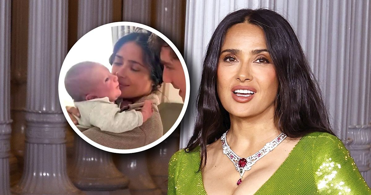 Salma Hayek se convierte en abuela por primera vez
