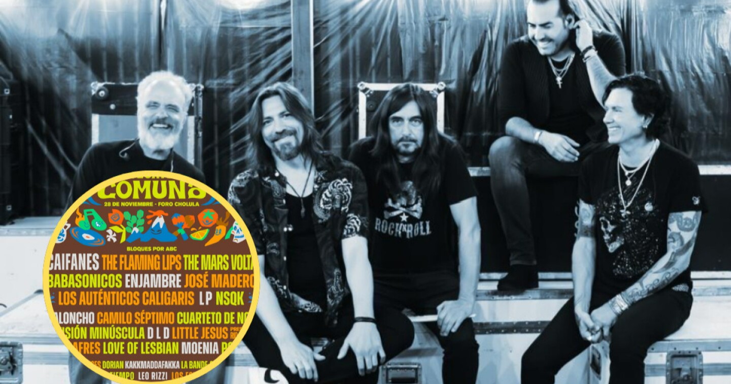 Revelan el cartel del Tecate Comuna 2026 con Caifanes