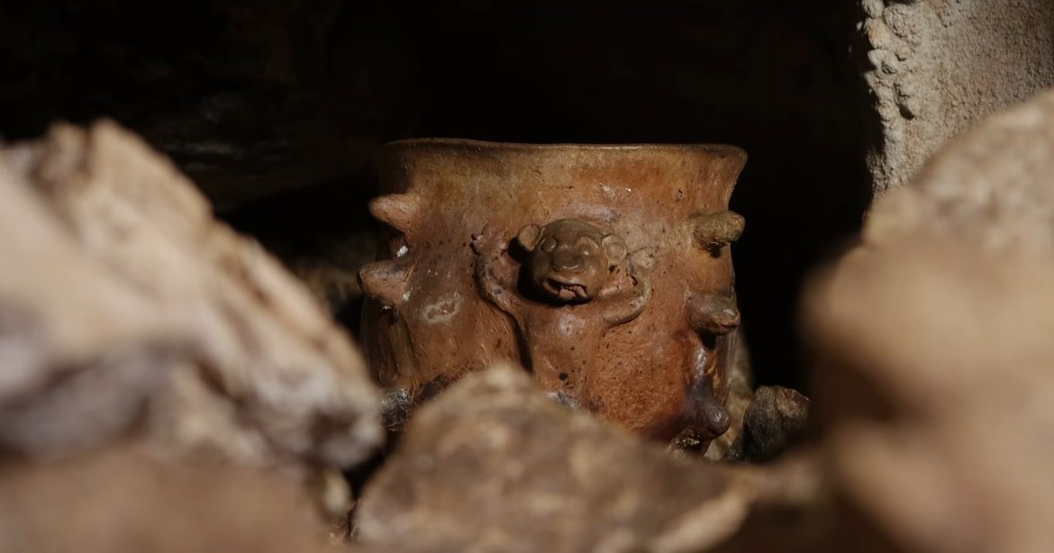 INAH reporta hallazgos arqueológicos en la cueva Mundo Zoque