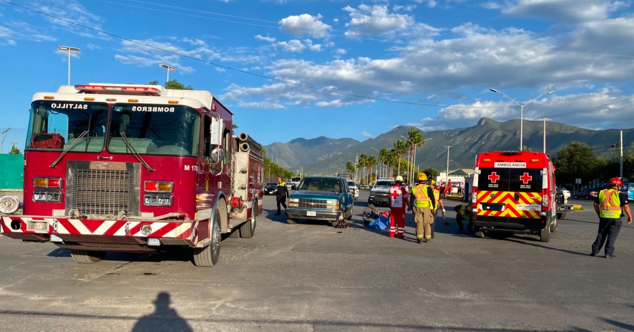Menor pierde la vida atropellado por una camioneta en Saltillo