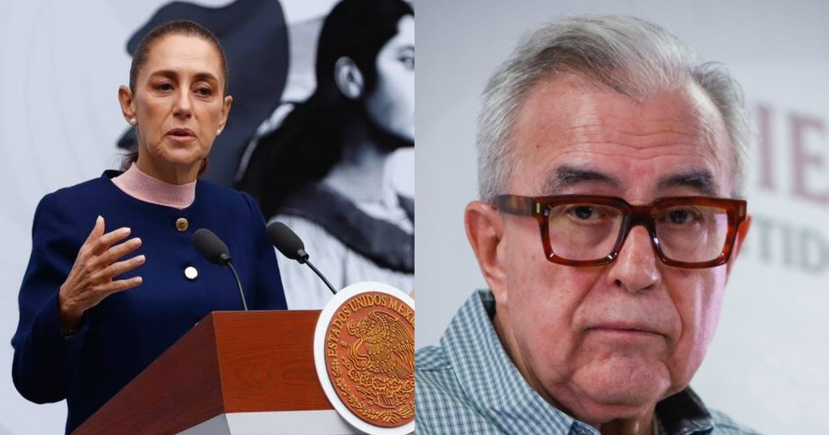 Presidenta Sheinbaum descarta nuevo regreso de Rocha Moya a la gubernatura de Sinaloa