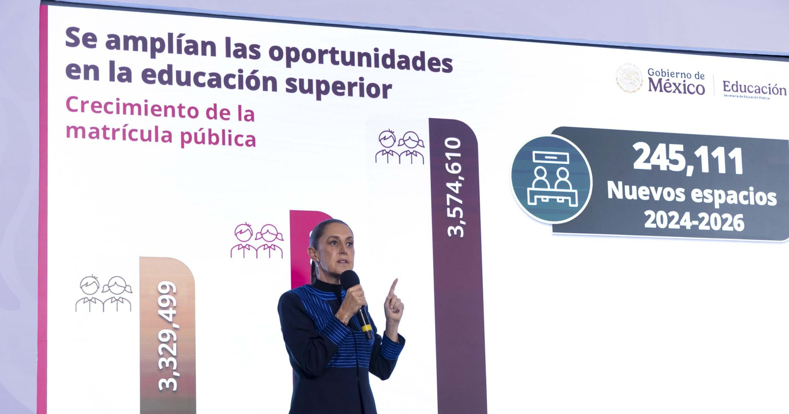 Gobierno de México presenta plataforma 'Educación Superior 2026'