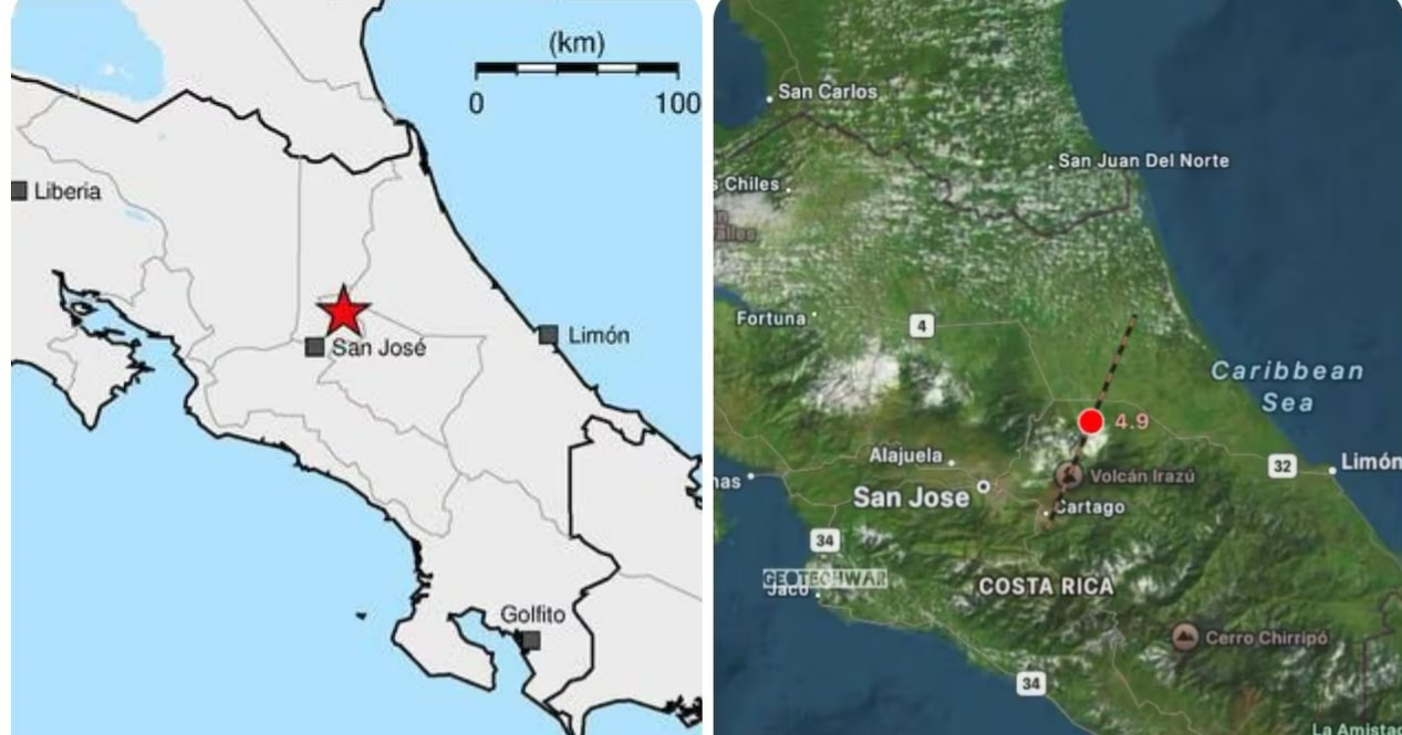 Sismos sacuden Costa Rica y Japón; reportan heridos en territorio japonés