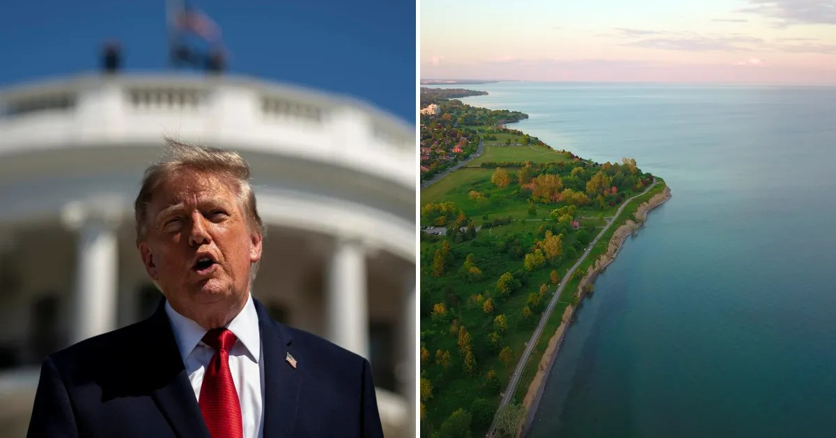 Donald Trump anuncia que renombrará el lago Ontario como “Lago América”
