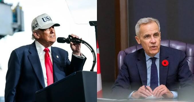 Trump responde ante imposición de aranceles canadienses